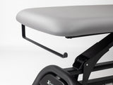 Support porte-rouleau de papier pour table de massage - Barre ajustable noire avec fixation