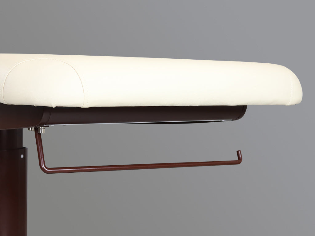 Rouleau de papier jetable crème pour table de massage - Accessoire de protection hygiénique
