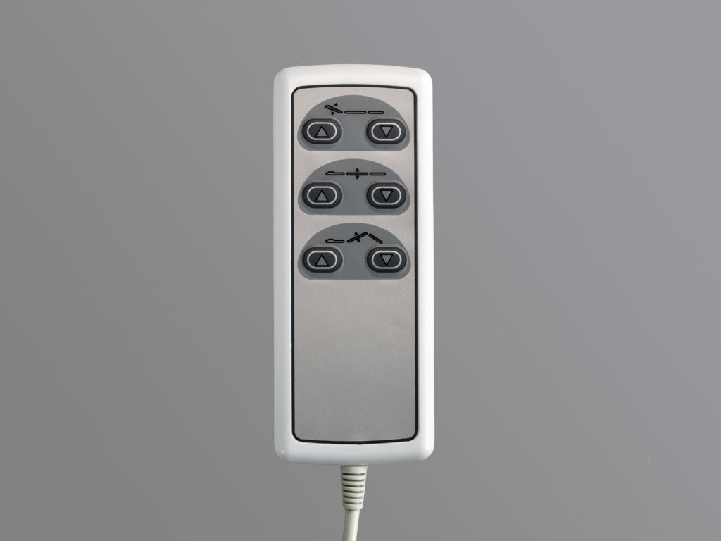 Télécommande sans fil pour table de massage - Contrôle électrique avec 6 boutons d'ajustement