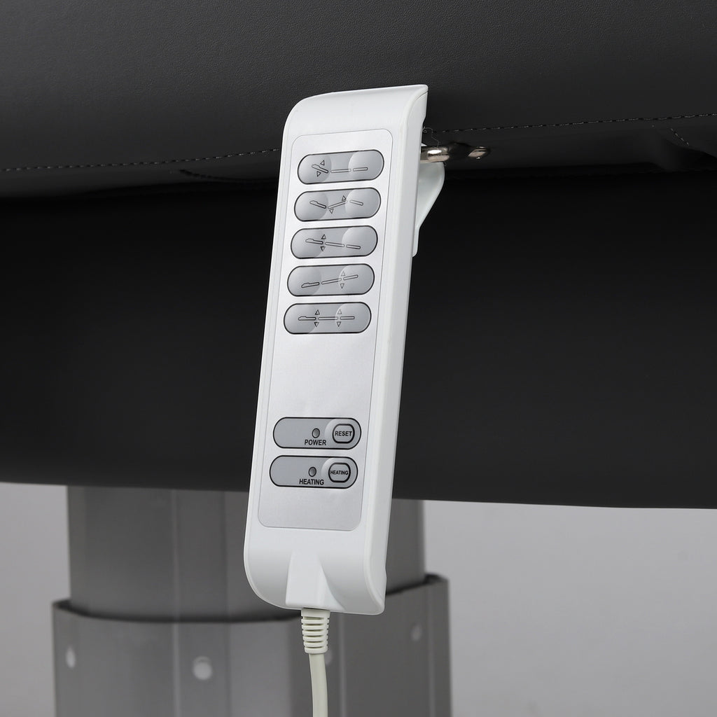 Télécommande filaire pour table de massage - Contrôle électrique avec boutons d'ajustement et fonction chauffage