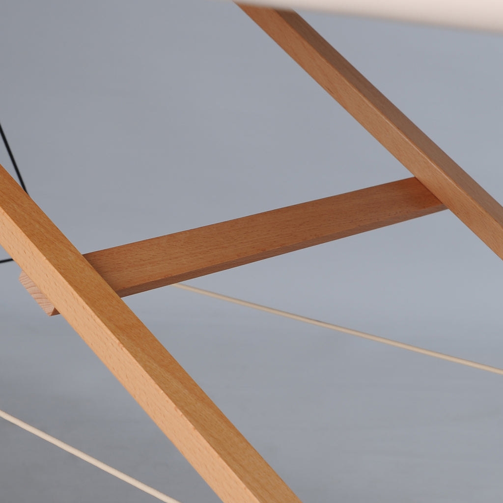 Support de la table de massage en bois