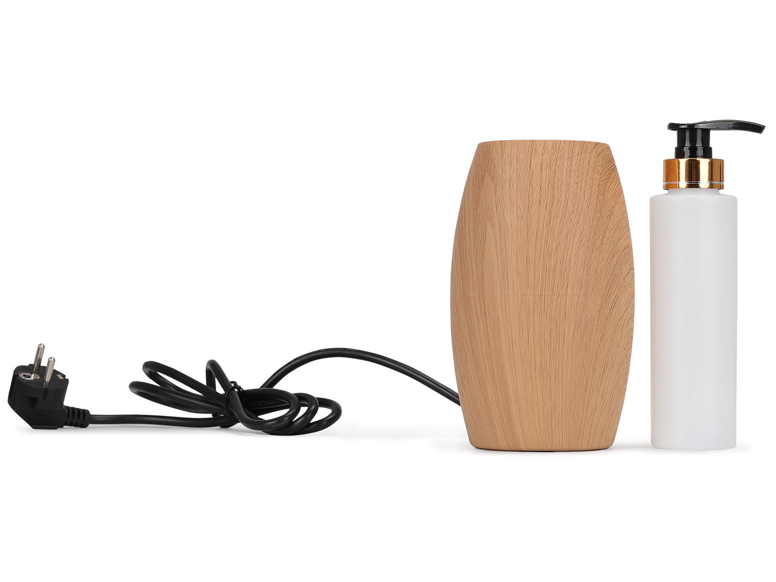 Chauffe-huile massage 300 ml – Design bois clair