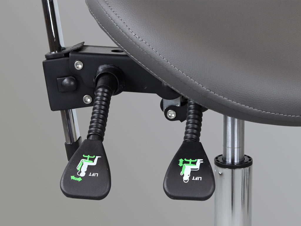 Tabouret ergonomique à selle