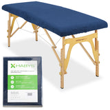 Drap éponge pour table pliante 165 x 60 cm