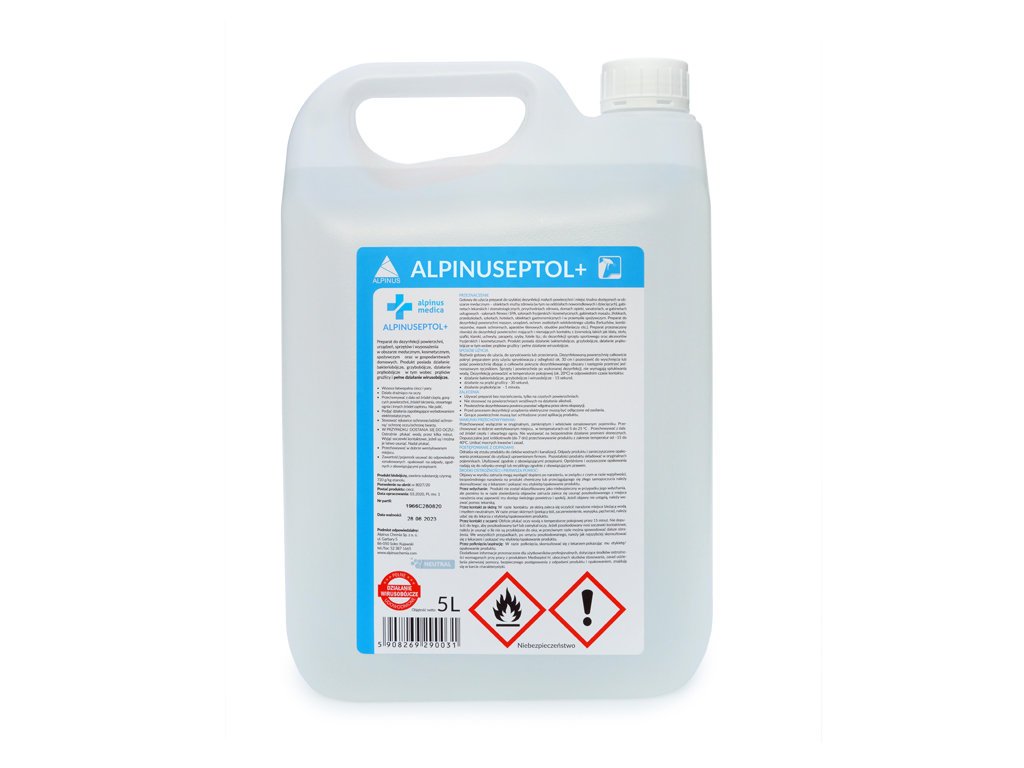 Désinfectant de surfaces professionnel neutre 5 L