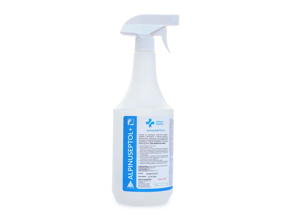 Désinfectant de surfaces à base d'alcool 1 L