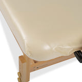 Set de housses anti-huile polyester Beige