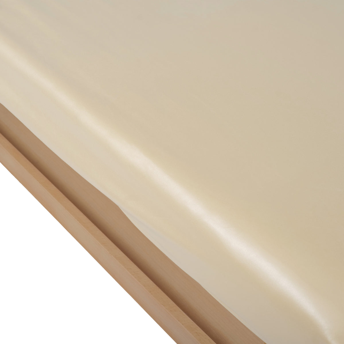 Set de housses anti-huile polyester Beige