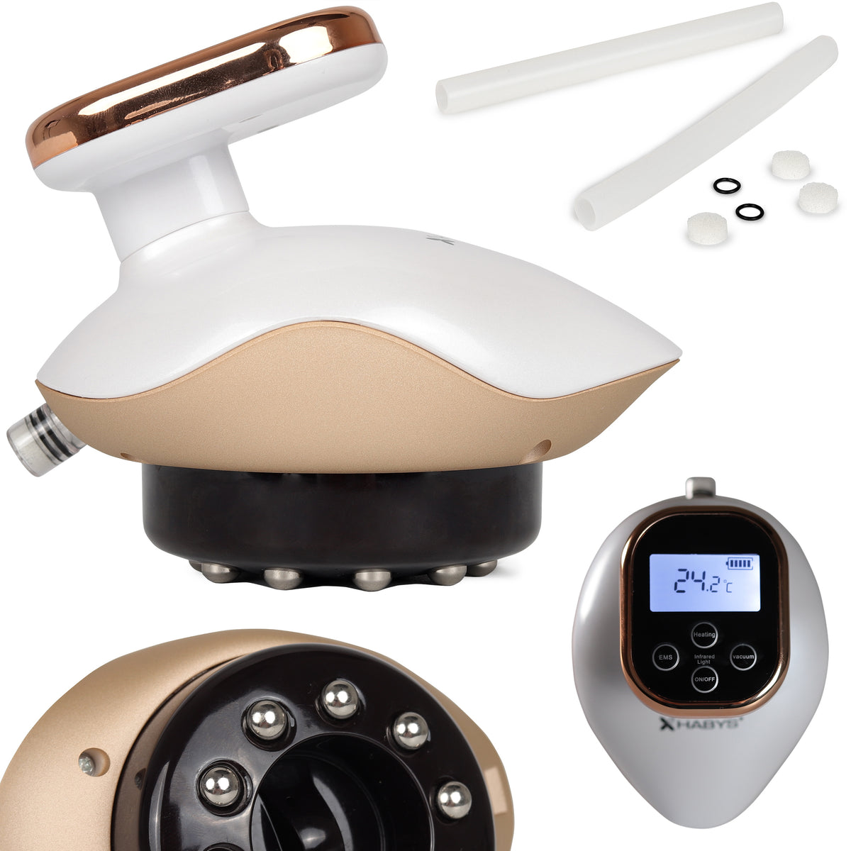 Ventouse électrique de massage EMS et infrarouge