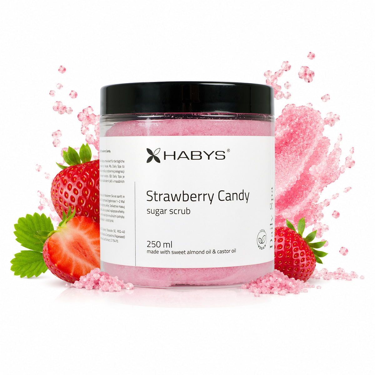Gommage corps au sucre Daily Spa parfum Fraise