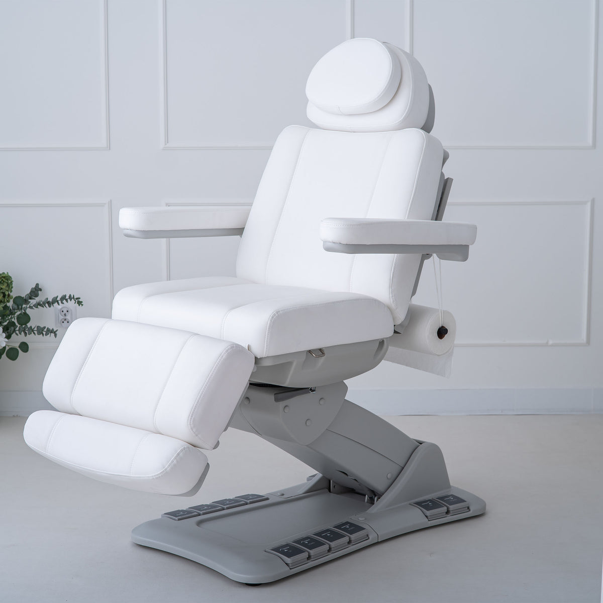 Chaise de pédicurie électrique Evia Balance Blanc