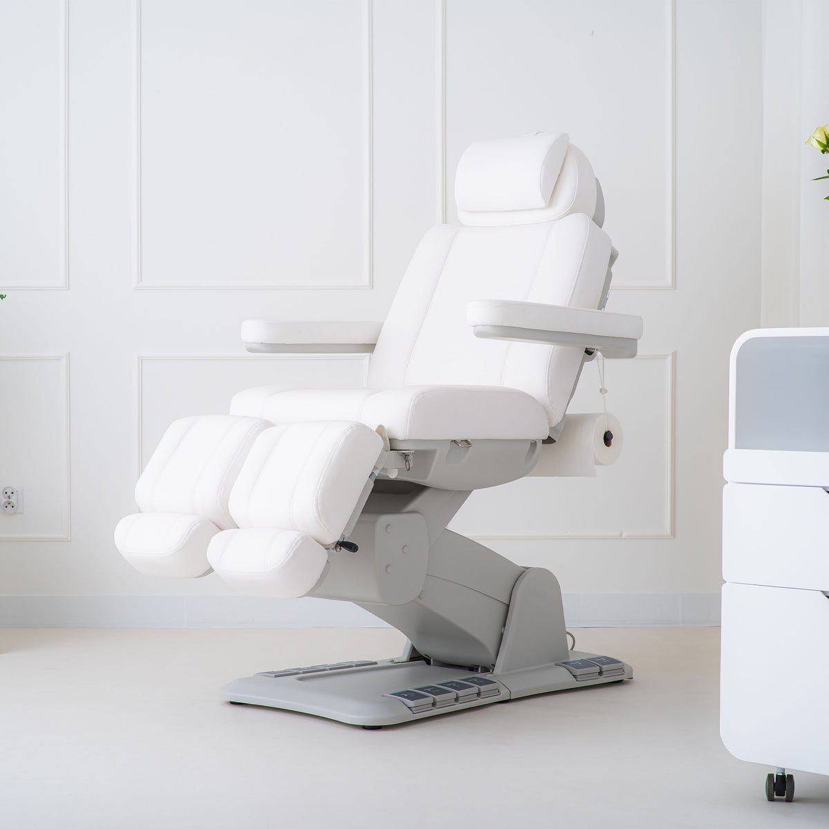 Chaise de podologie électrique Evia Lift P Blanc