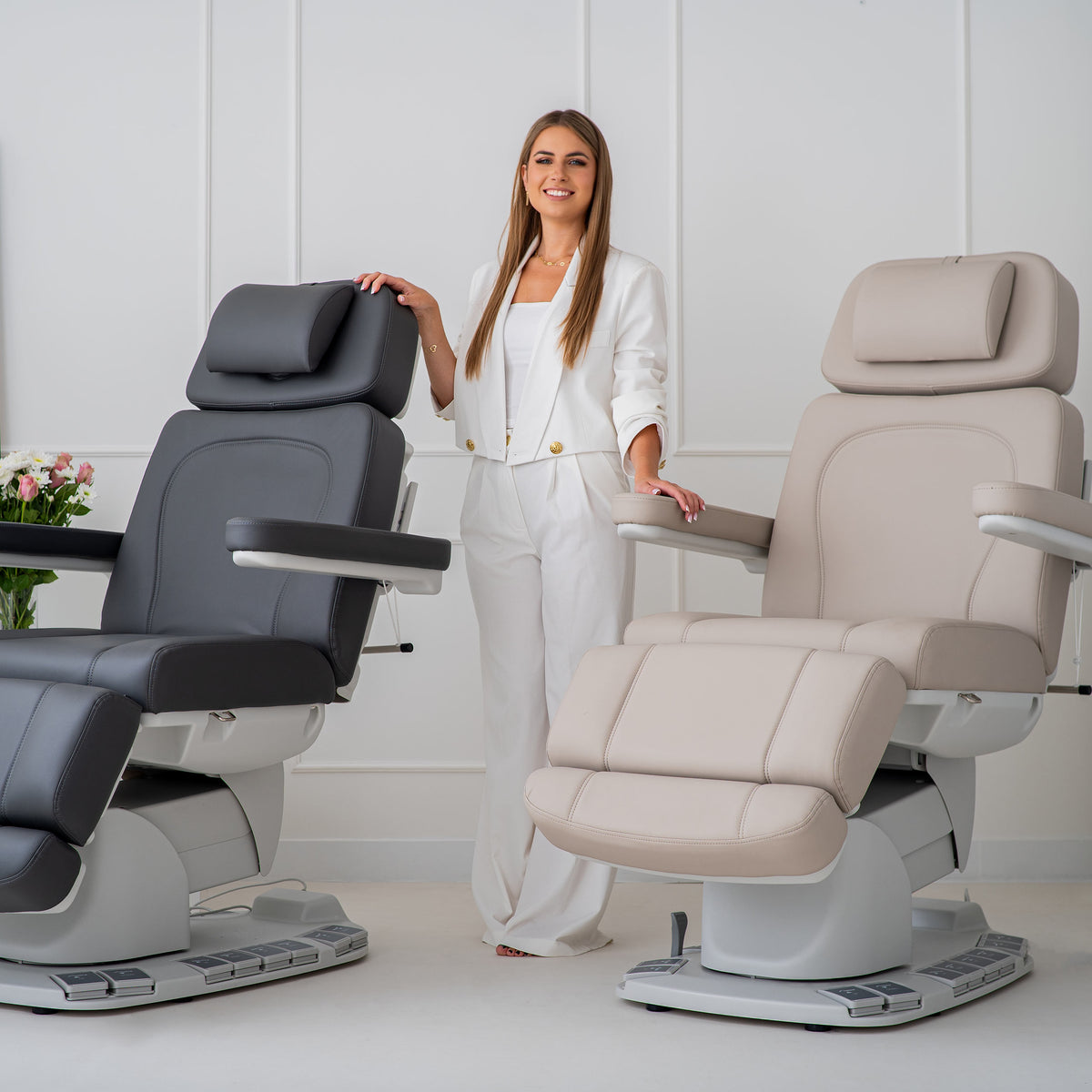 Chaise de massage électrique Evia Pro Graphite