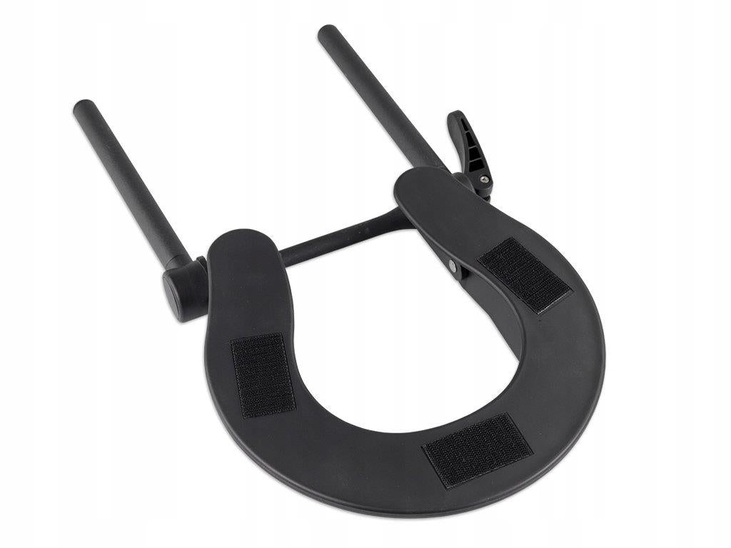 Têtière réglable 1D pour table de massage Noir