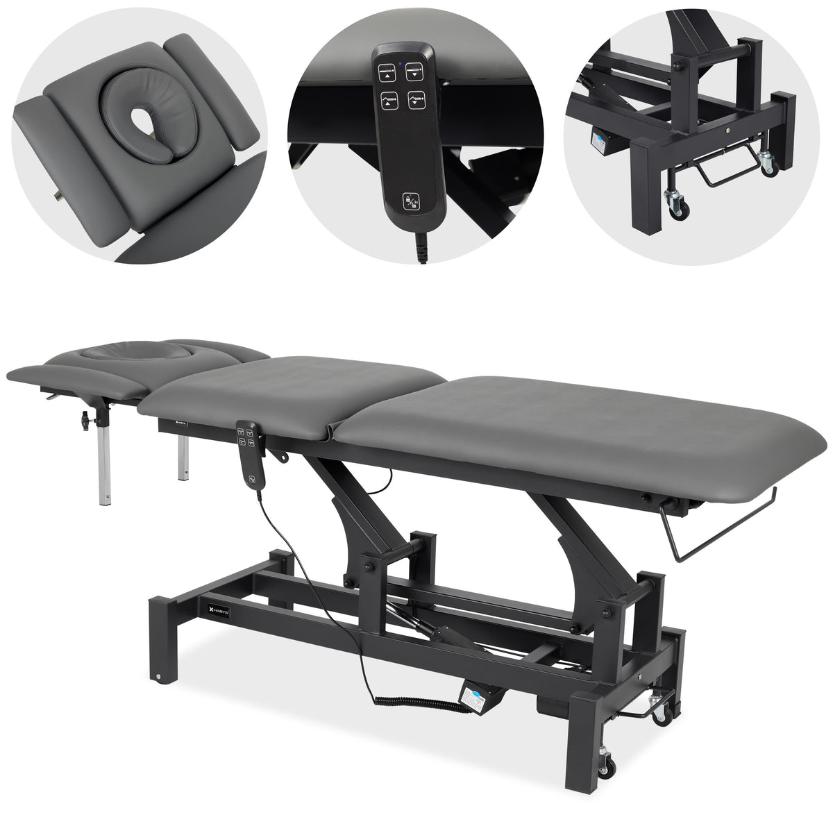Table de massage électrique Fortis 5 ERGO Gris