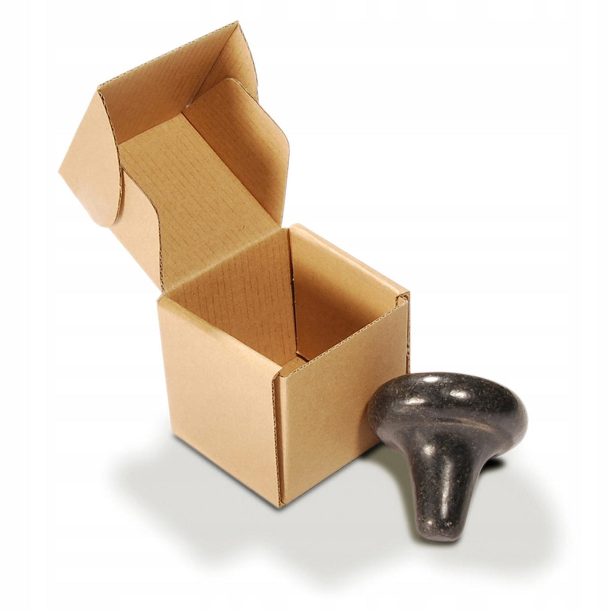 Pierre de massage champignon en basalte