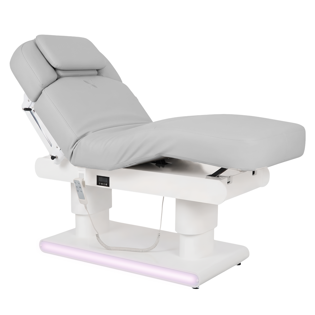 Table de massage électrique Eterna 4 moteurs Gris