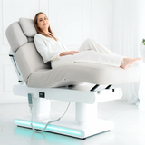 Table de massage électrique Eterna 4 moteurs Gris
