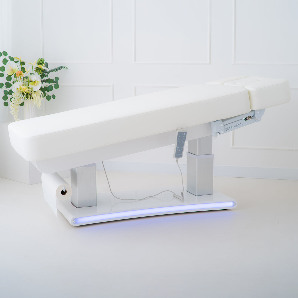 Table de massage électrique Prestia Blanc