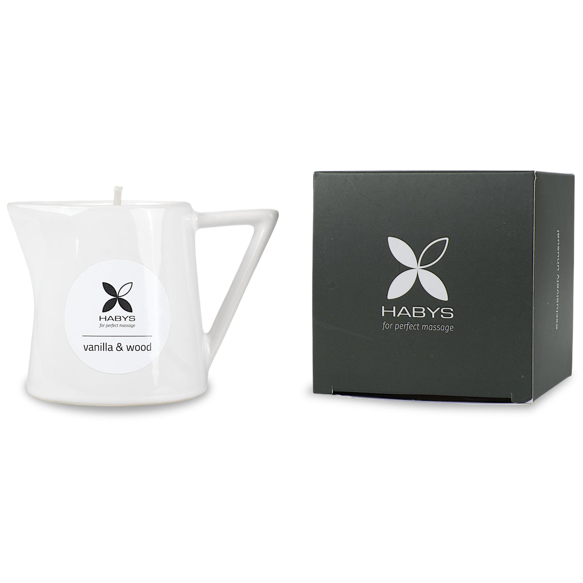 Bougie de massage Vanille et Bois 110 ml