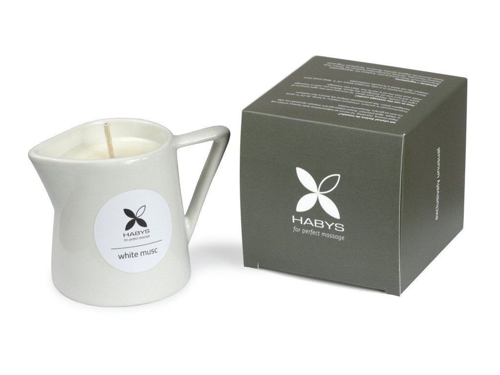 Bougie de massage Musc Blanc 110 ml
