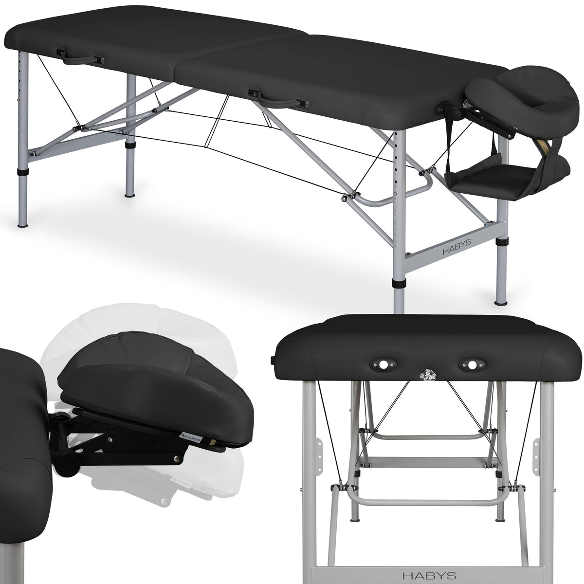 Table de massage pliable Aero Alu 60 cm