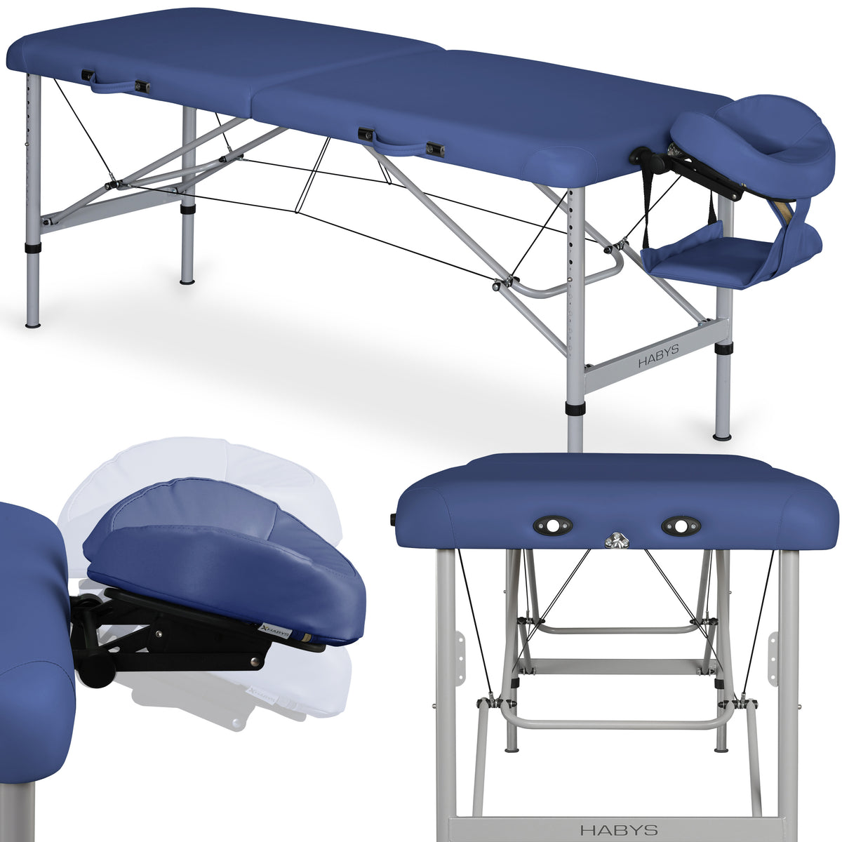 Table de massage pliable Aero Alu 70 cm