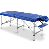 Table de massage pliable Medmal 70 cm Bleu marine