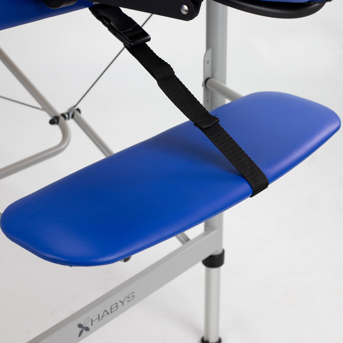 Table de massage pliable Medmal 70 cm Bleu marine