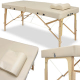 Table de massage pliable Mila 78 cm Beige