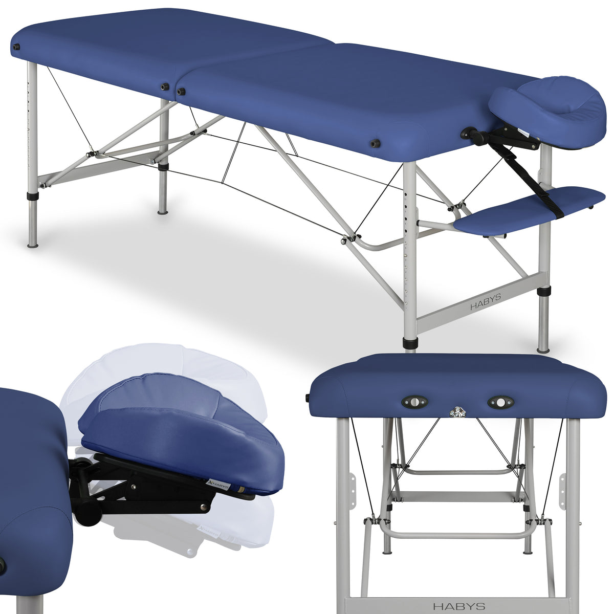 Table de massage pliable Panda Alu 70 cm