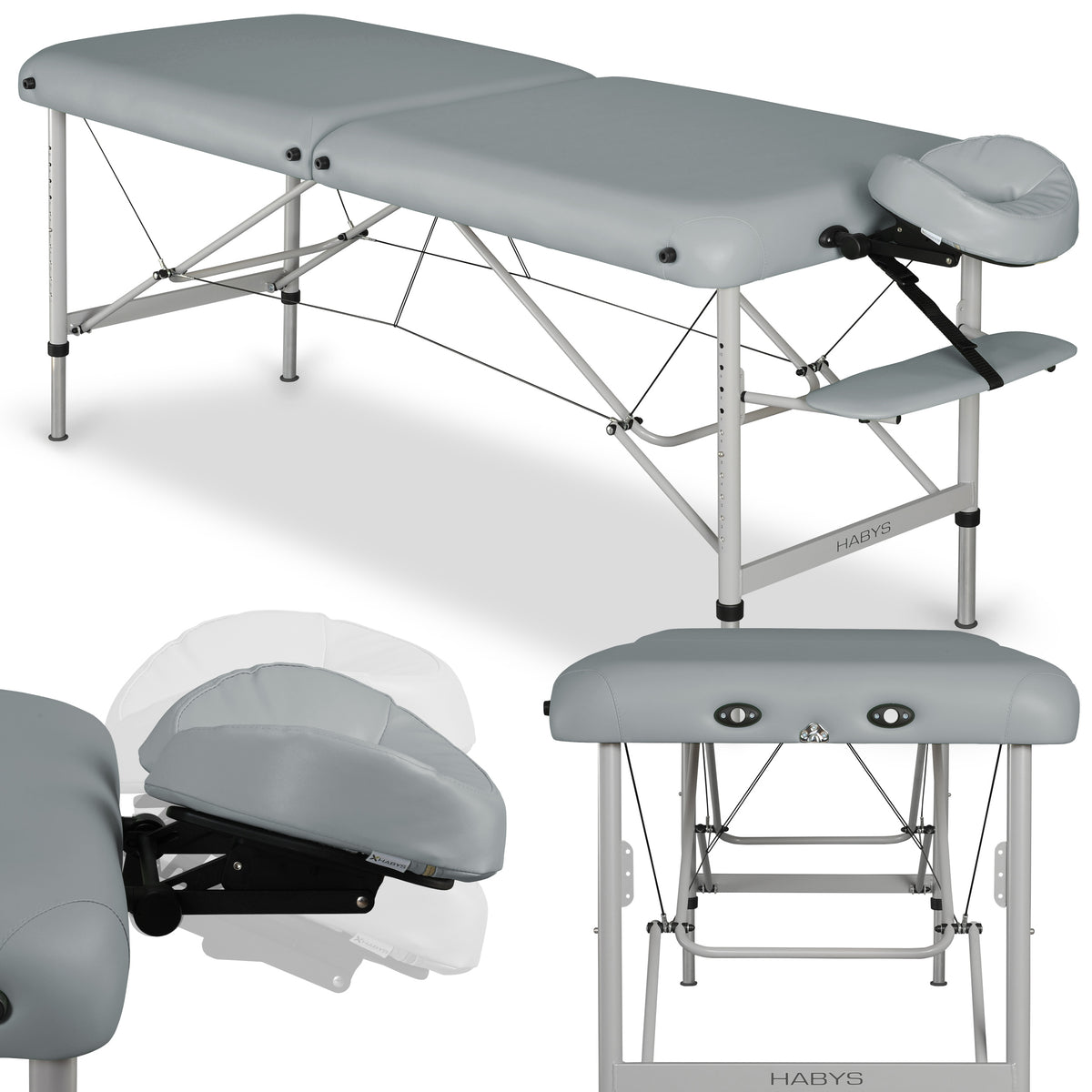 Table de massage pliable Panda Alu 70 cm