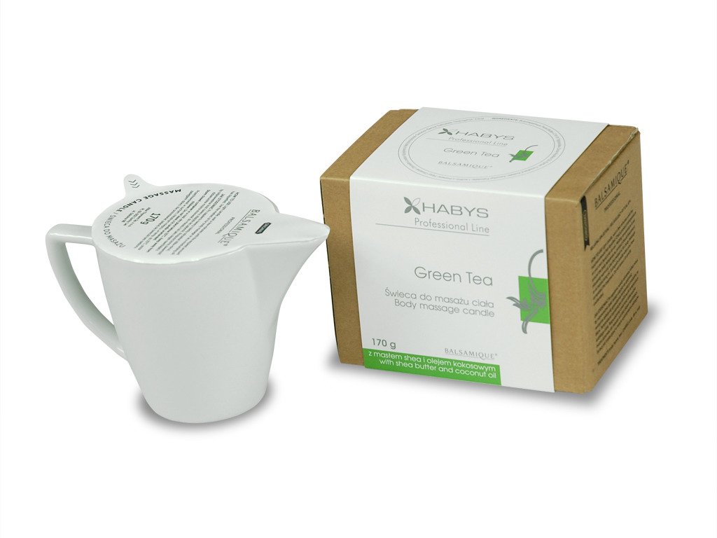 Bougie de massage Thé vert 170 g