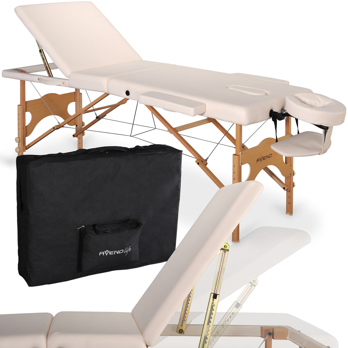 Table de massage pliable Eden Matt Touch 64 cm