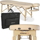 Table de massage pliable Elza 71 cm Beige