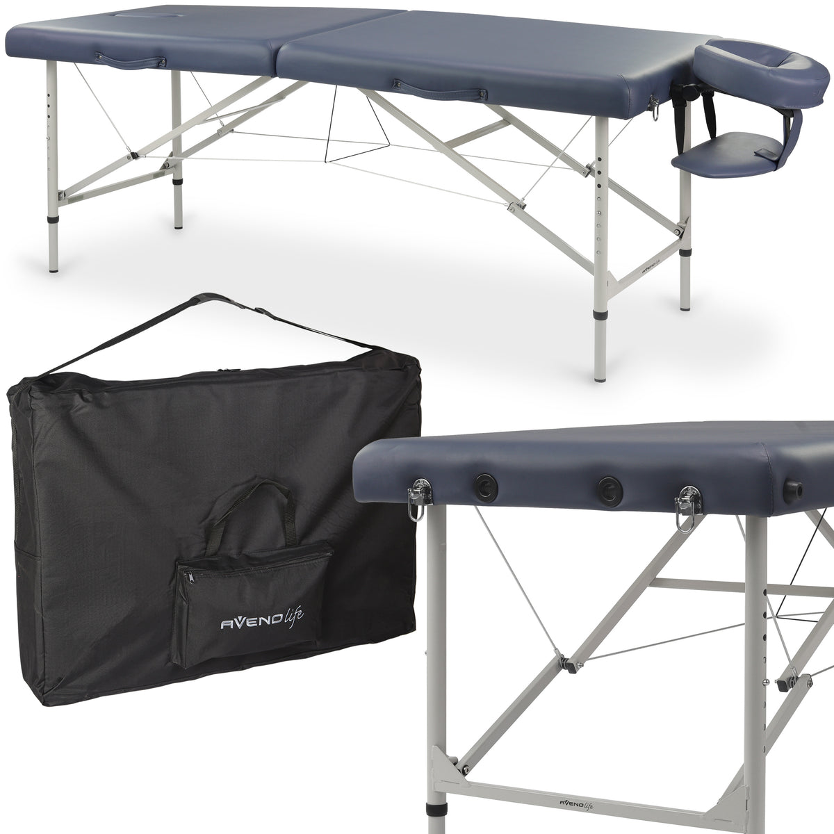 Table de massage pliable Verona Matt Touch 71 cm