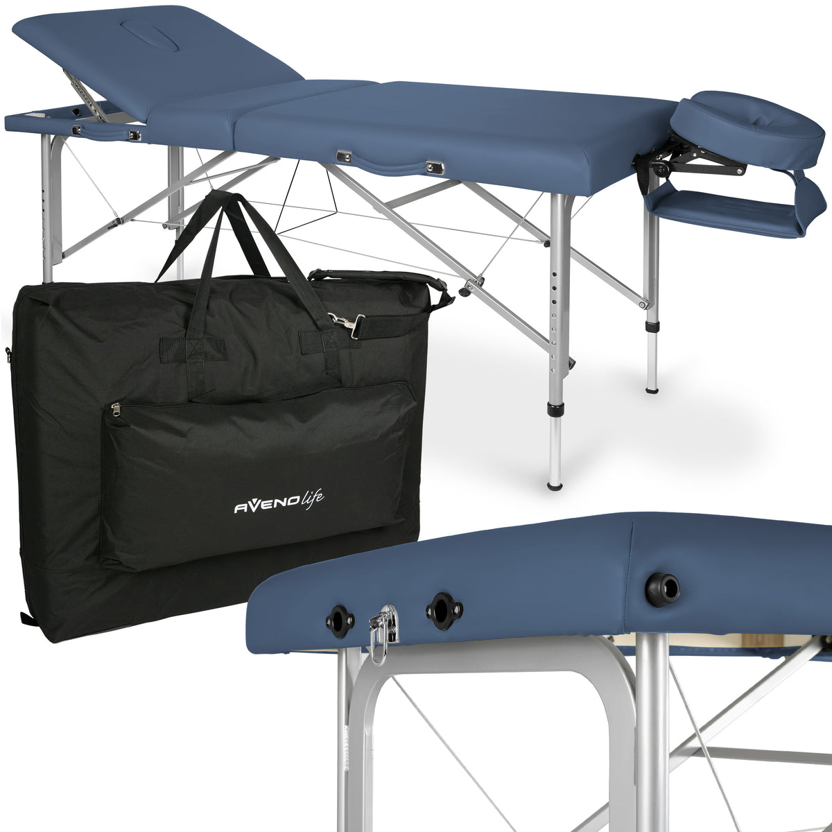 Table de massage pliable Vesta 71 cm Seamist