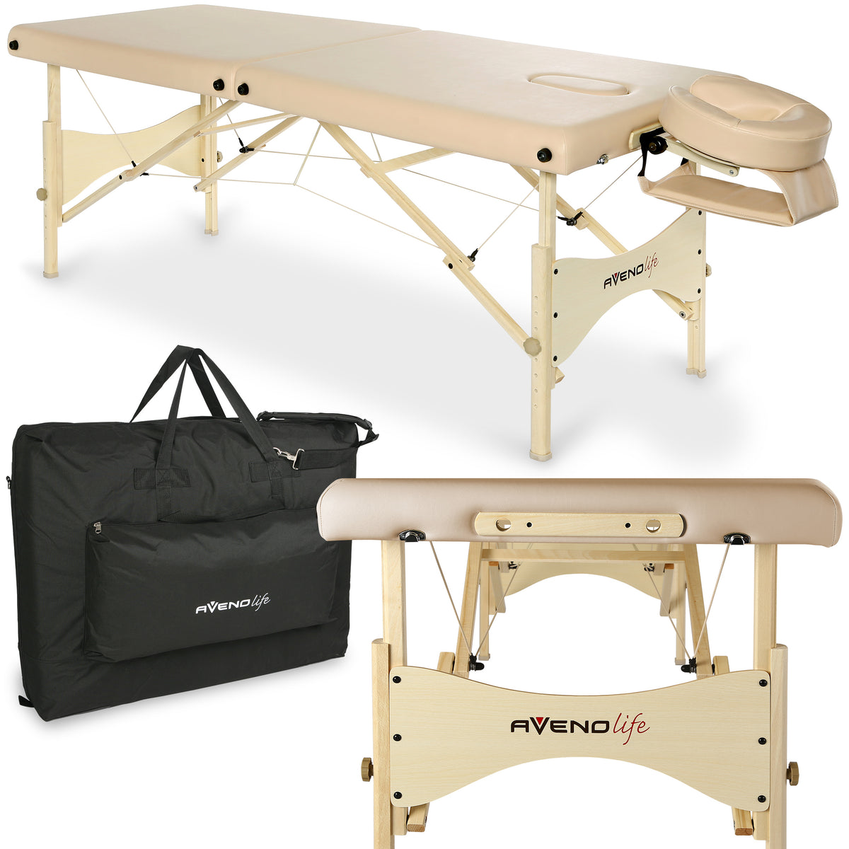 Table de massage pliable eSpirit Soft Touch 70 cm