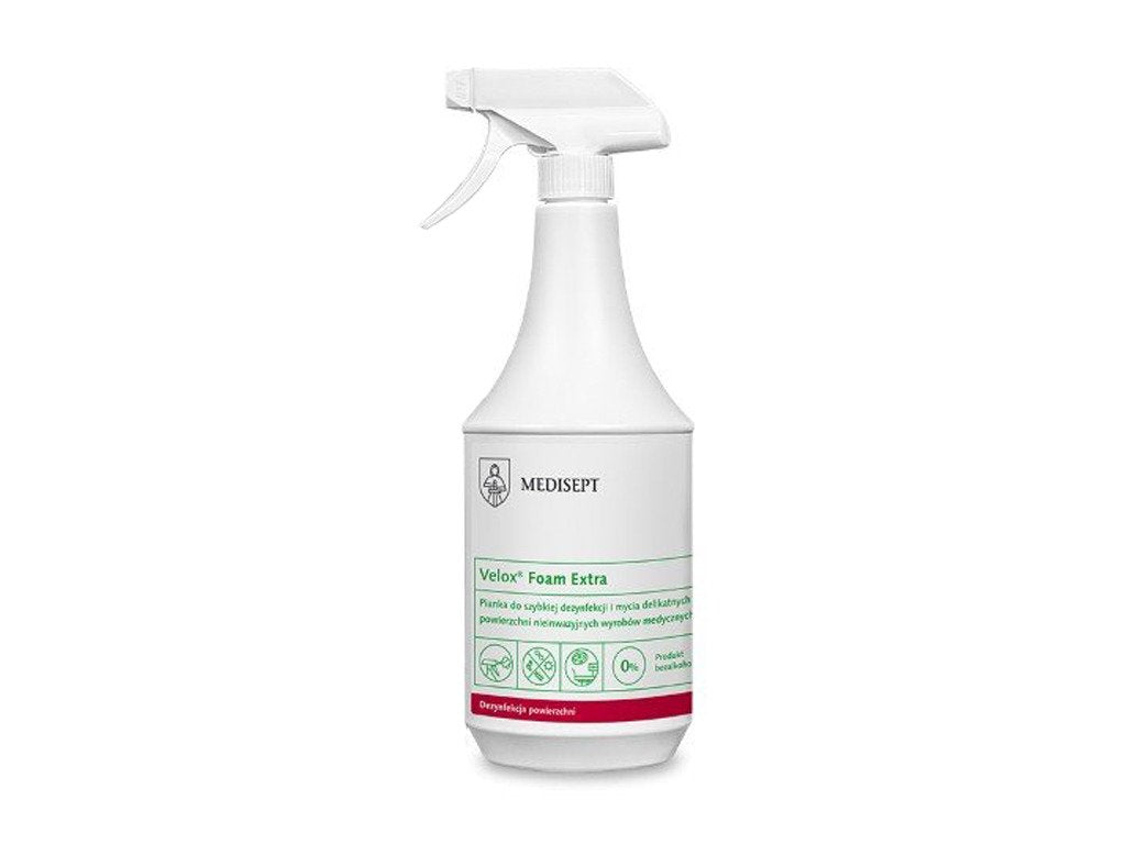 Mousse désinfectante sans alcool pour surfaces