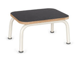 Marchepied de massage métal 40 x 30 x 22,5 cm Blanc