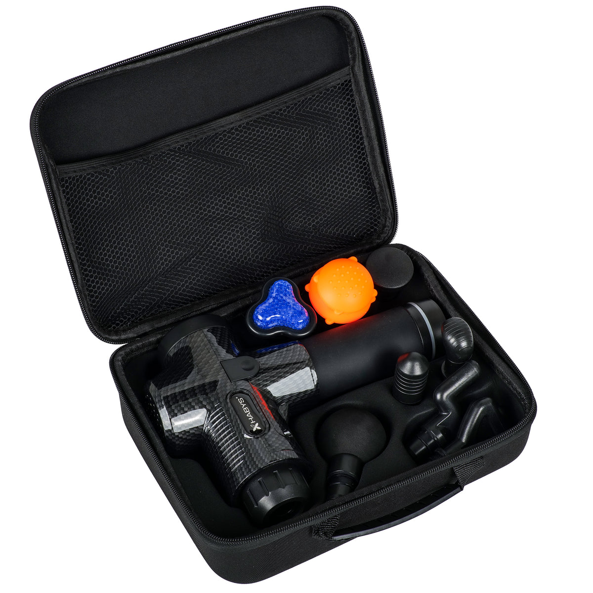Pistolet de massage 30 vitesses 8 têtes
