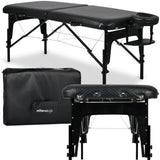 Table de massage pliable Estetic Black 75 cm