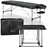 Table de massage pliable Estetic Dark 65 cm Noir