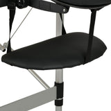 Table de massage pliable Estetic Dark 65 cm Noir