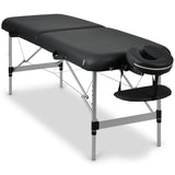Table de massage pliable Estetic Dark 65 cm Noir