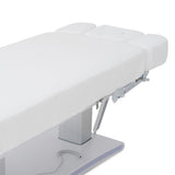 Set de draps housses velours pour table de soin Blanc