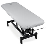 Housse de protection table polyester 197 x 70 cm Gris