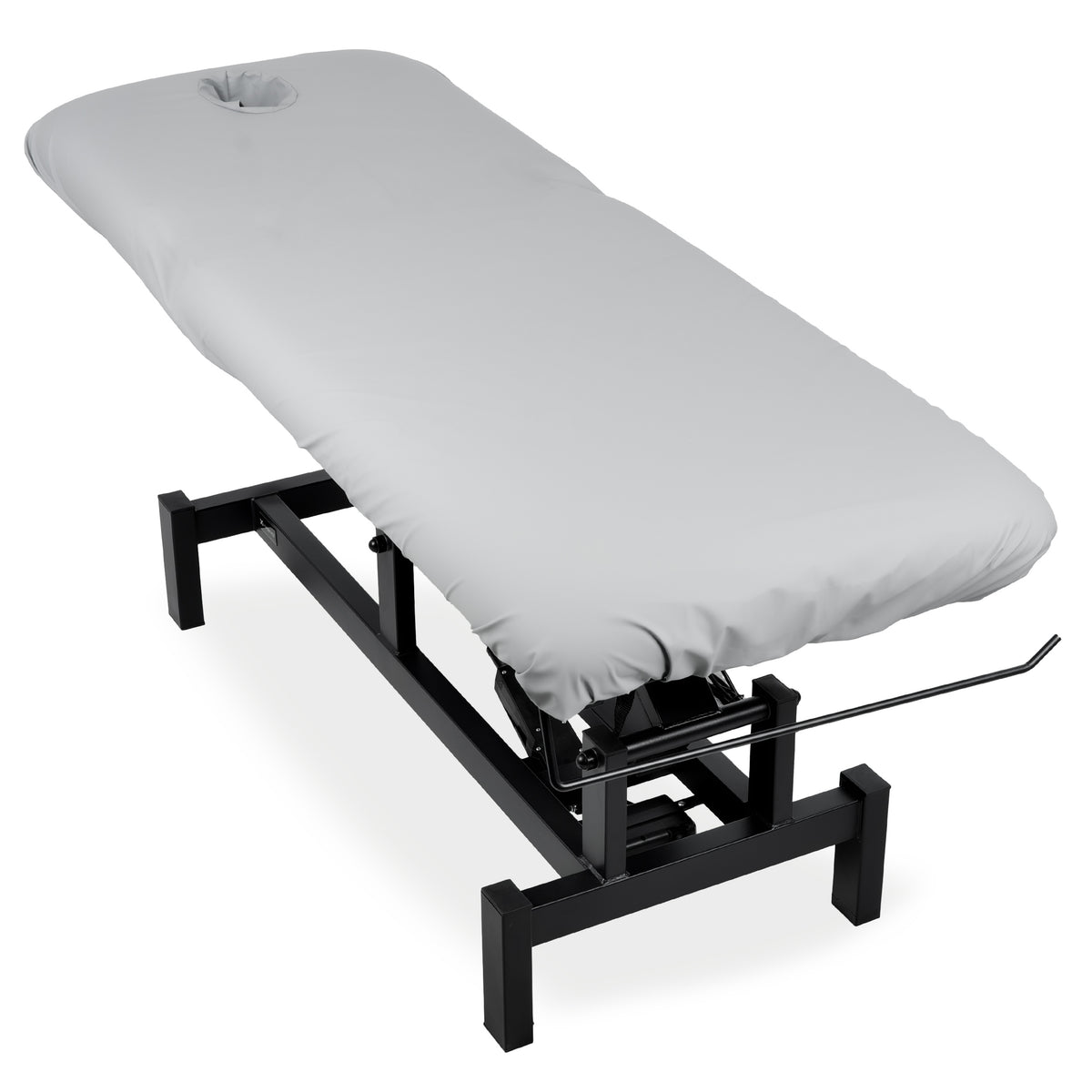 Housse de protection table polyester 197 x 70 cm Gris
