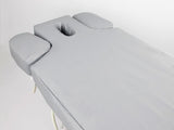 Housse de protection polyester 198 x 74 cm Gris