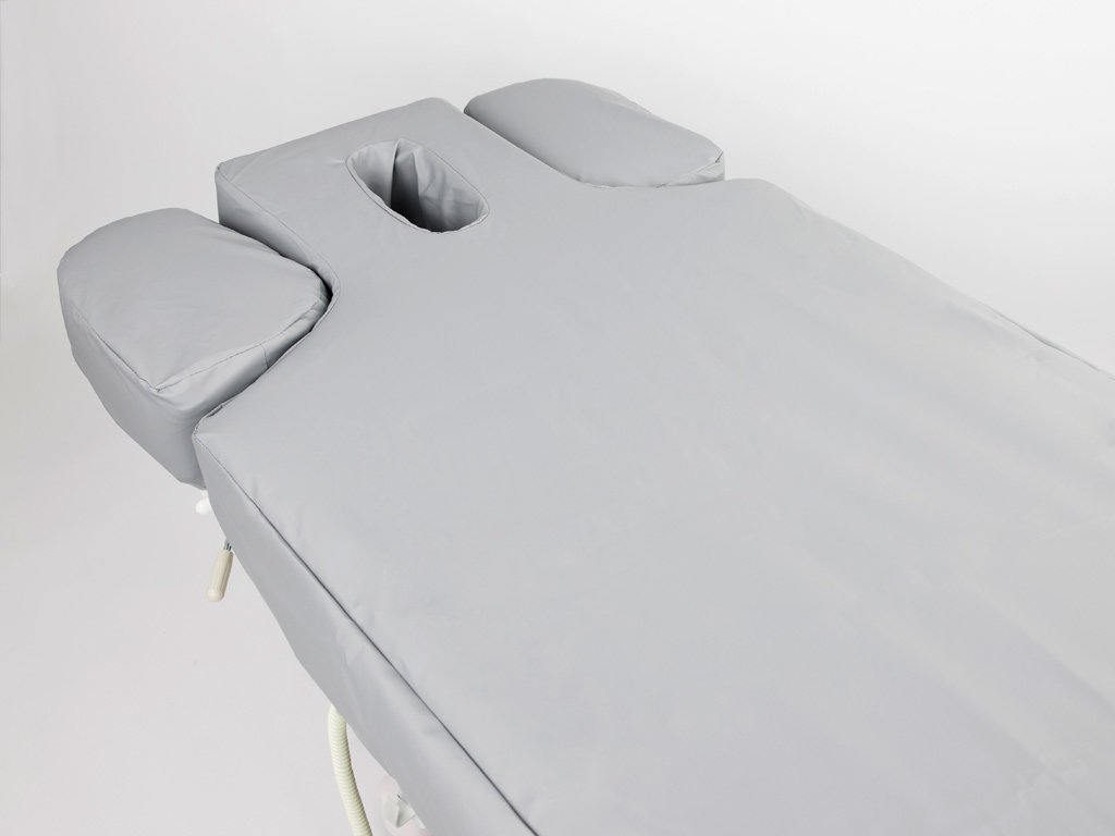 Housse de protection polyester 198 x 74 cm Gris